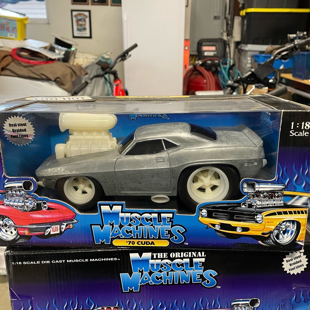 '70 Cuda raw metal